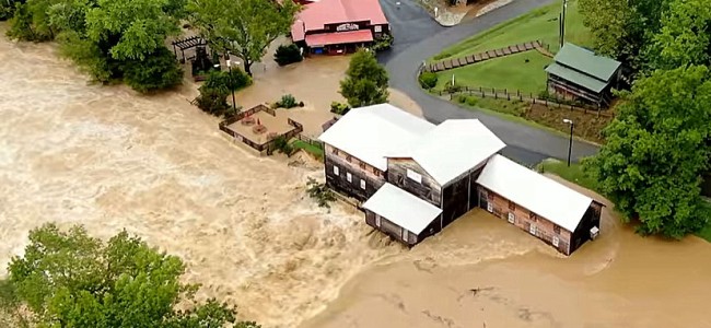 Le ranch Loretta Lynn touché par les inondations