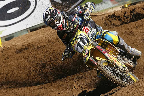 Steve Ramon signe deux belles manches à Kegums et monte sur la 3ème marche du podium final.