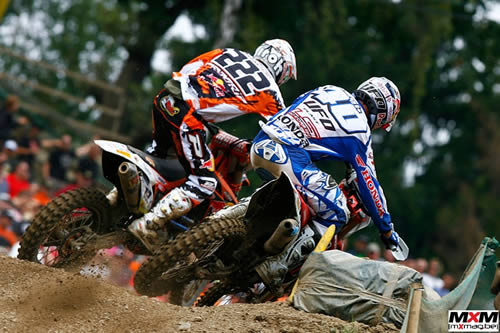 Tanel Leok, sur le point de prendre le meilleur sur Cairoli en premiere manche