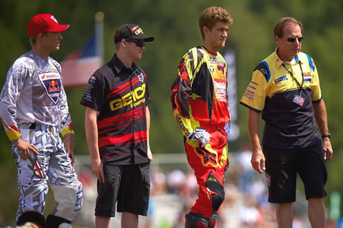 La sélection américaine, présentée par De Coster: Short, Canard et Dungey