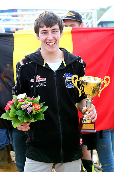 Le Bastognard Boris Mazzoni est champion de Belgique chez les Espoirs.