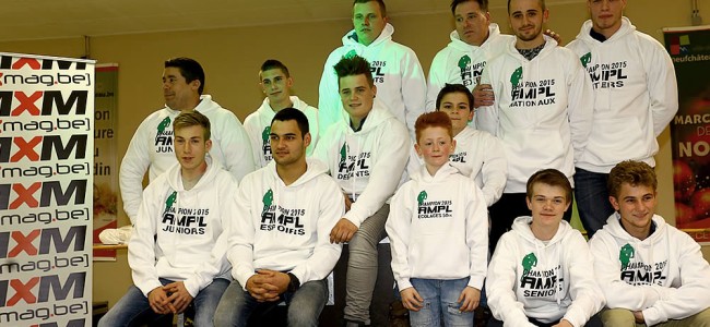Les champions AMPL 2015 récompensés à Neufchâteau
