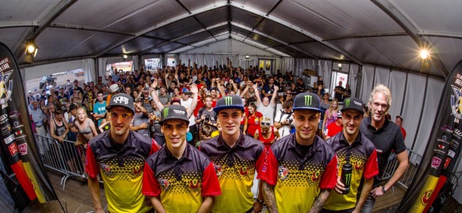 Le team belge pour le Motocross des Nations annoncé