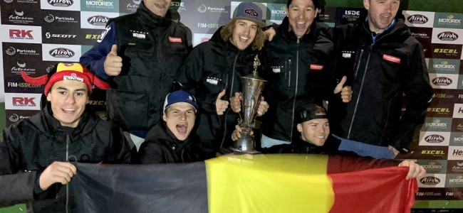 ISDE : le Watling Trophy pour la Belgique !