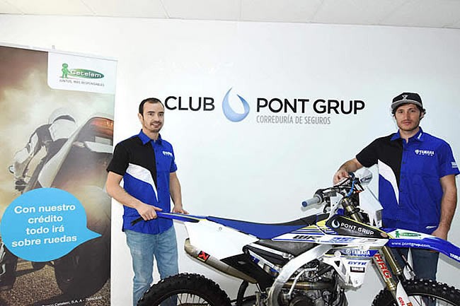 Cristobal et Victor Guerrero réunis par PontGrup Yamaha
