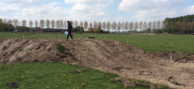 Photos: le circuit de Moerbeke-Waas en cours de préparation