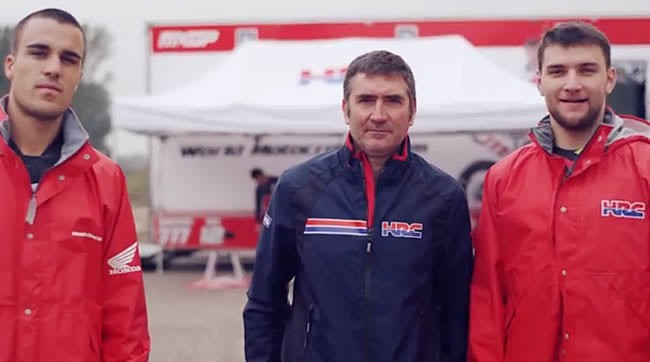 Vidéo: Honda dévoile la composition du team HRC 2015