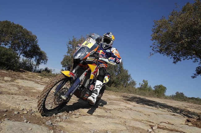 Le team KTM prêt à se lancer dans le Dakar 2015