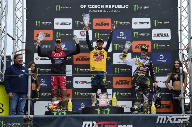 GP Loket – Les réactions du podium MX2