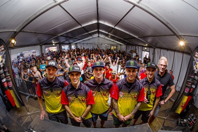 Le team belge pour le Motocross des Nations annoncé