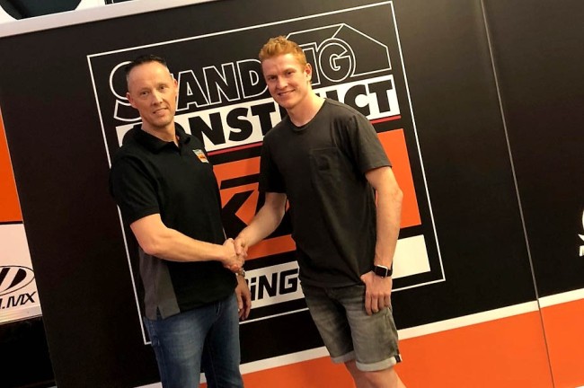 Max Anstie rejoint KTM Standing Construct