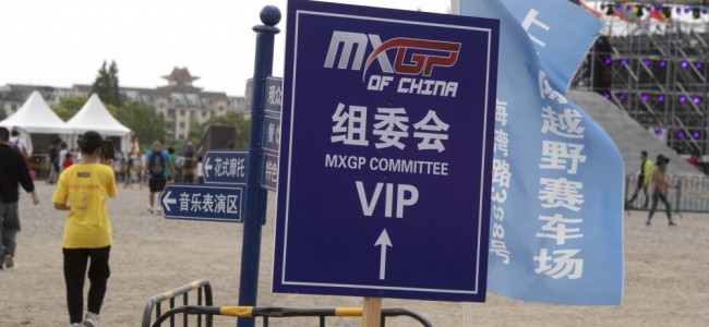 Le championnat MXGP fera étape en Chine