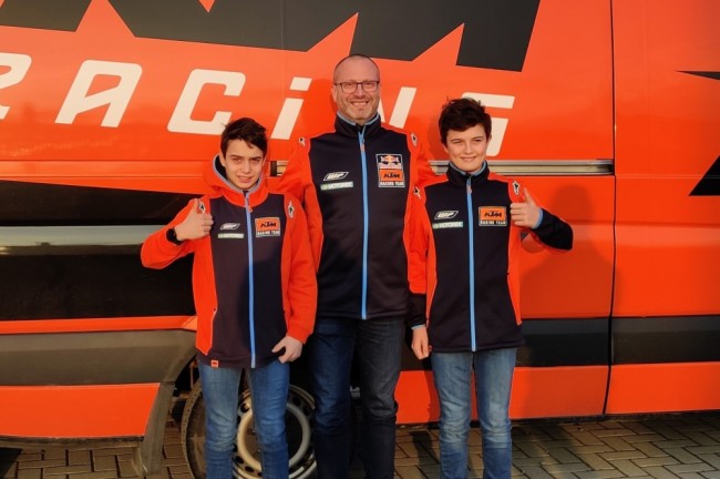 Lucas et Sacha Coenen de retour chez KTM