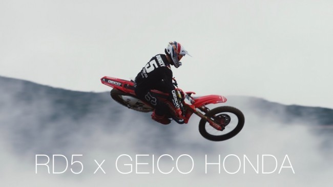 Vidéo : Ryan Dungey prend le guidon de la Honda GEICO
