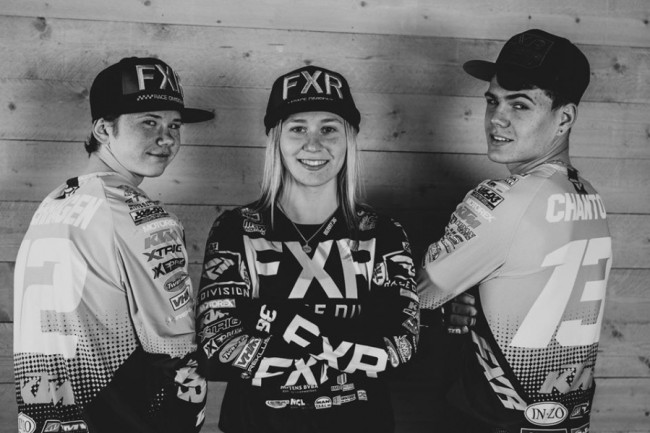 Photos : trois pilotes sous l’auvent du team CreyMert Racing en 2020