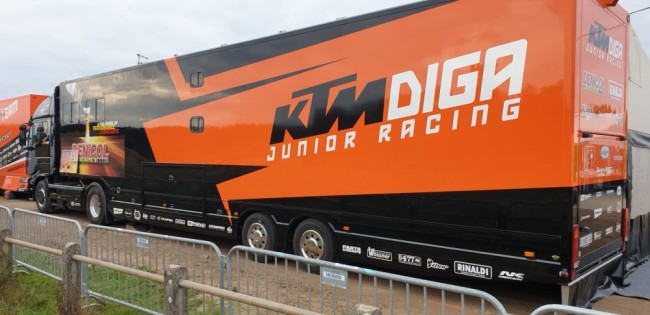 Le camion du team Diga Racing est à vendre