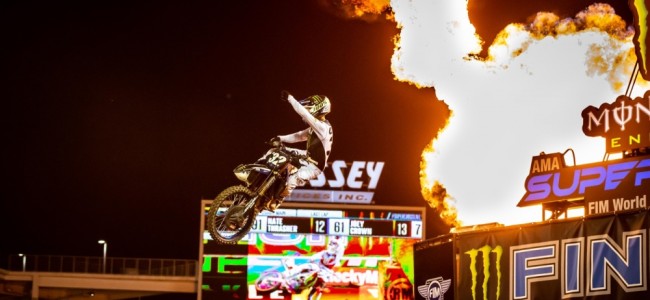 Supercross 250 ouest : Justin Cooper ouvre le bal