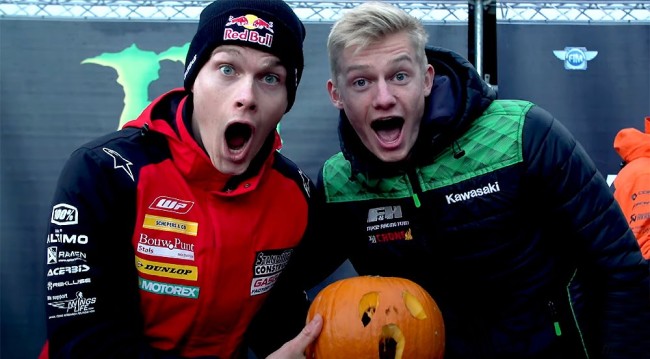 Vidéo : on célèbre Halloween dans le paddock MXGP