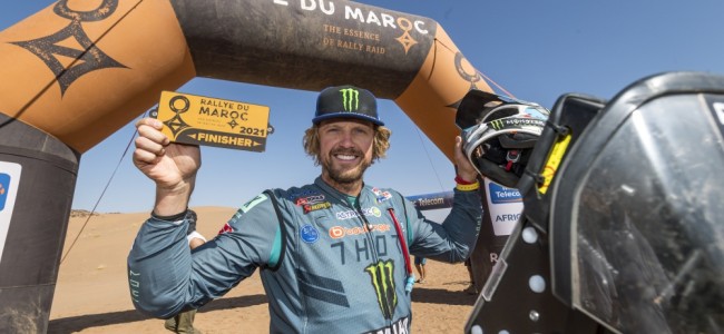 Bilan positif pour Adrien Van Beveren sur le Rallye du Maroc
