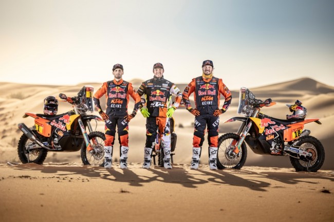 Vidéo : les officiels KTM prêts à se battre pour la victoire sur le Dakar 2022