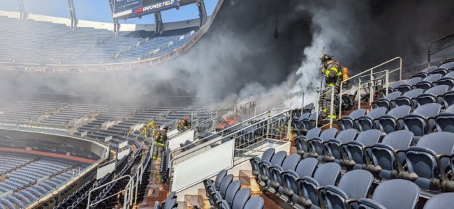 Supercross : incendie dans le stade de Denver