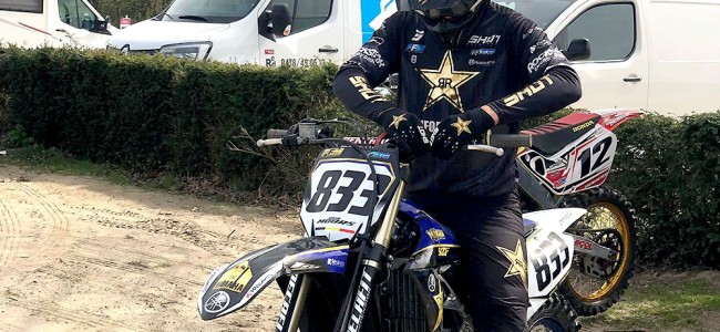 Ugo Moors en 450 avec Yamaha et Motocross Action