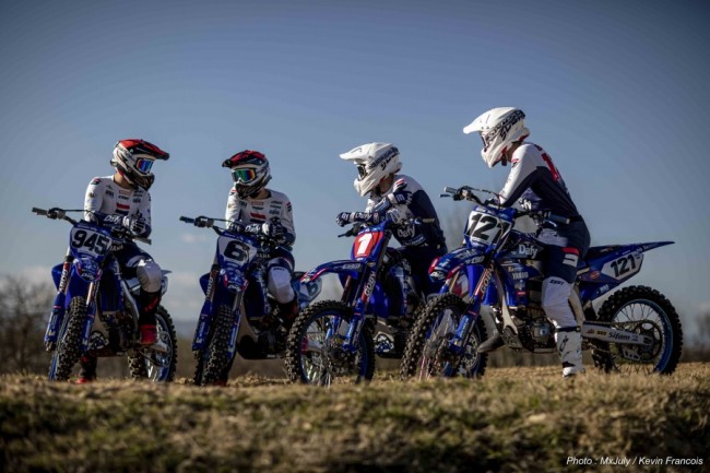 Le team GSM Dafy Michelin Yamaha emmène 4 pilotes sur le mondial de Supercross