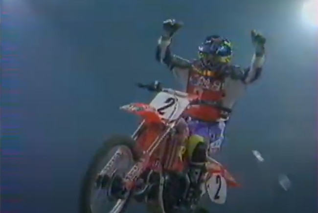 Supercross de Paris 1993 : Pichon, McGrath, Stanton, Hugues, Everts, Chiodi, Vialle…