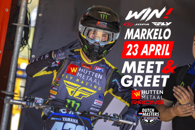 Gagnez deux heures de Meet&Greet avec l’équipe Hutten Metaal Yamaha Racing !