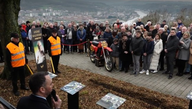 Vidéo : les cendres d’André Malherbe ont été répandues à la citadelle de Namur
