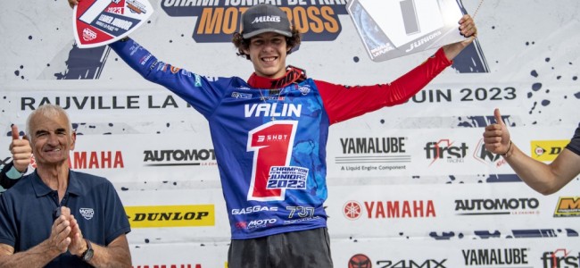 Mathis Valin sacré champion de France Junior à Rauville