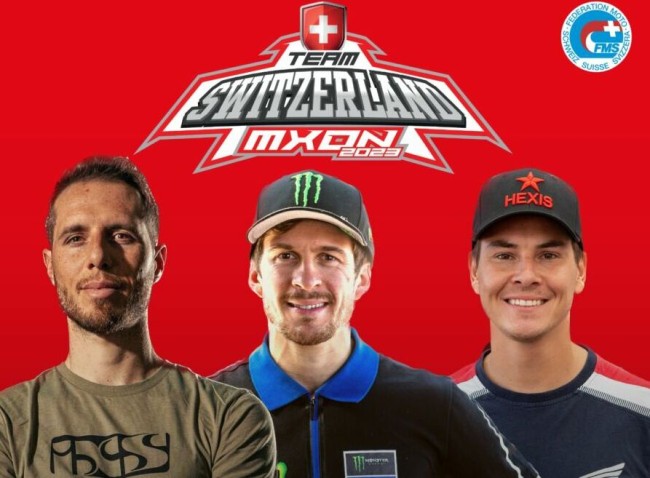 La Suisse dévoile son équipe pour le Motocross des Nations à Ernée