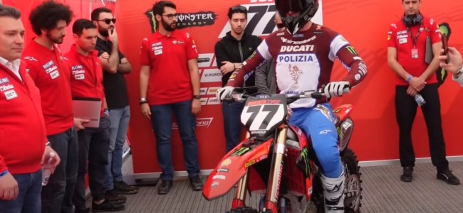 Vidéo : la première sortie de la Ducati sur le championnat italien de motocross à Mantova