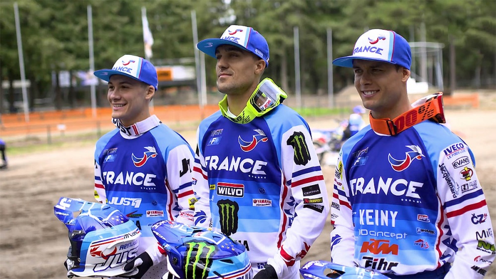 Vidéo l’équipe de France prépare le MX des Nations Motocross