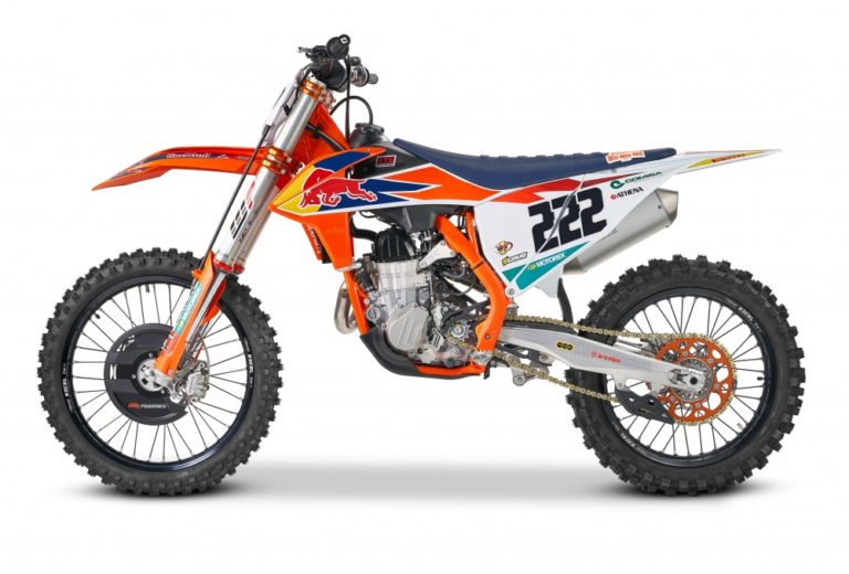 Des KTM en édition limitée : la 250 SX-F Prado et la 450 SX-F Cairoli