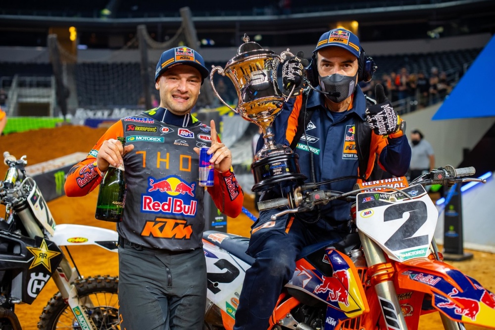 Supercross : Cooper Webb passe aux commandes - Motocross - Enduro ...