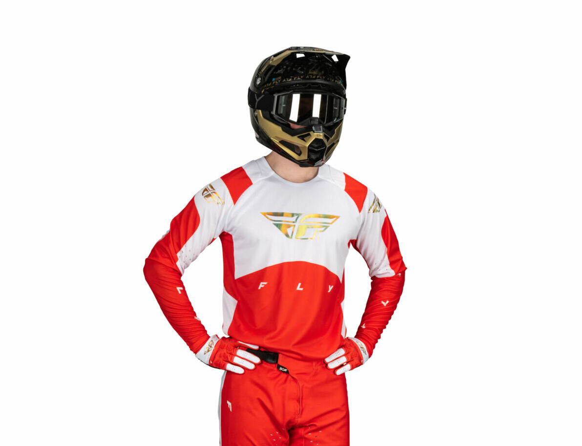FLY lancia una divisa rosso/oro in edizione limitata |  Motocross-Enduro-Supermoto