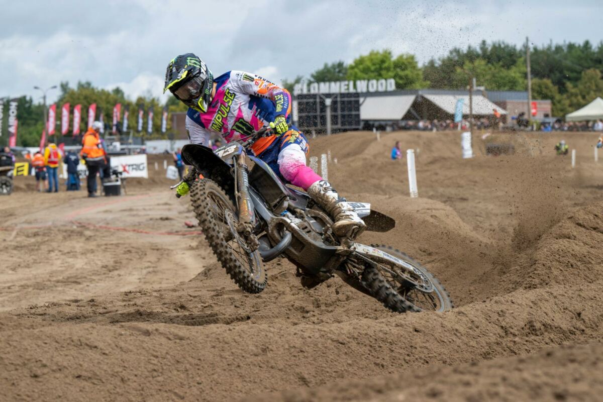 Jarne Bervoets et Mano Faure en EMX250 avec VHR Yamaha
