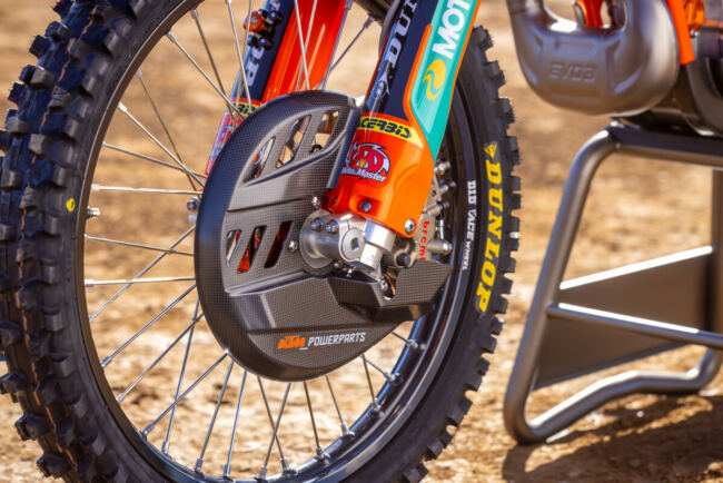 Photos : les machines des officiels KTM US à la loupe