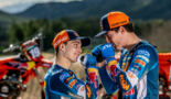 Photos : Lucas et Sacha Coenen prêts à briller au sommet du motocross mondial