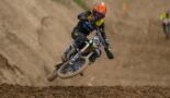Kenzo Jaspers premier vainqueur de la saison MX fançaise à Castelnau