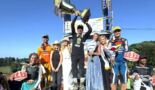 Cyril Genot sur le podium du motocross de Cassel