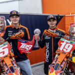 MXGP: les frères Coenen arrivent à Kegums au sommet du MX mondial