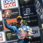 Sacha Coenen a su limiter les dégâts au Portugal pour monter sur le podium et conserver la plaque rouge MX2
